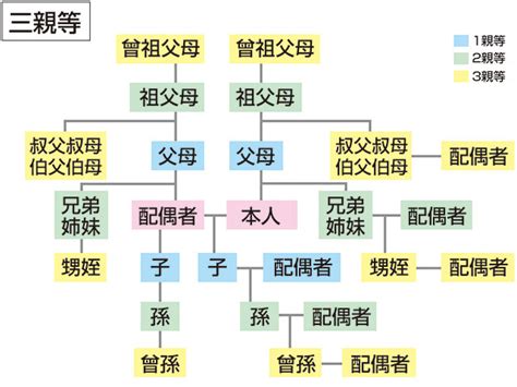 三等親有哪些